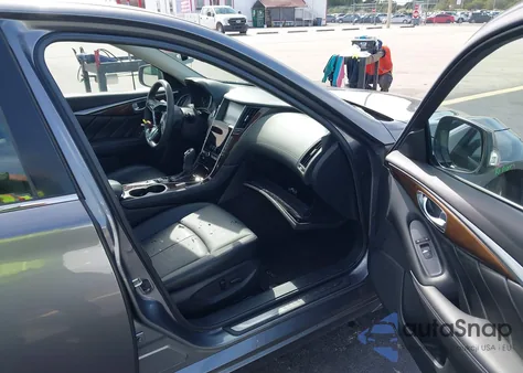 2019 Infiniti Q50 3.0T Luxe from USA, damaged, VIN JN1EV7AP3KM510952